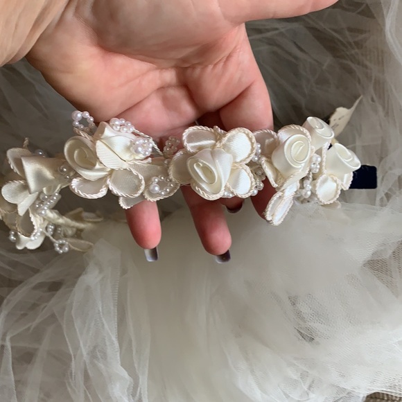 💕Vintage Wedding Veil 💕Ivory - Picture 7 of 14